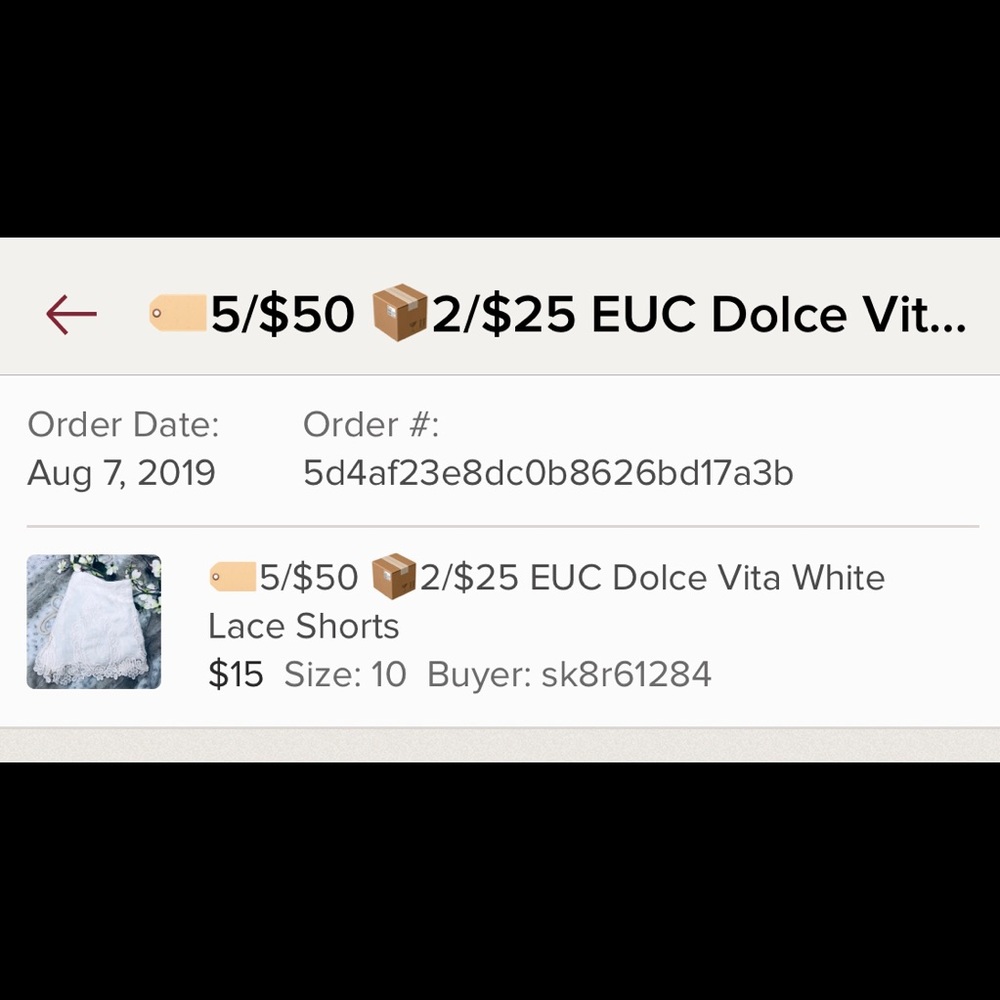 Reserved dolce shorts